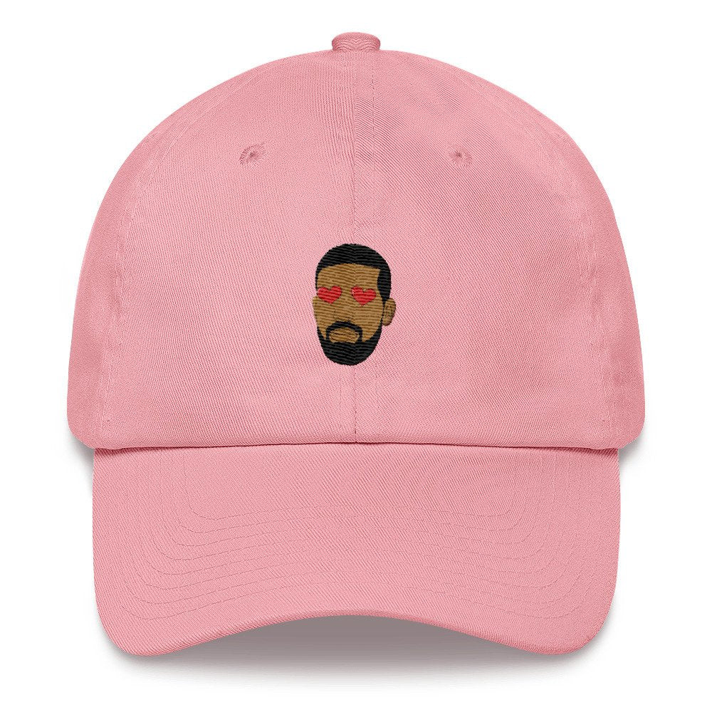 Heart Eyed Drake Dad Hat - pinksundays