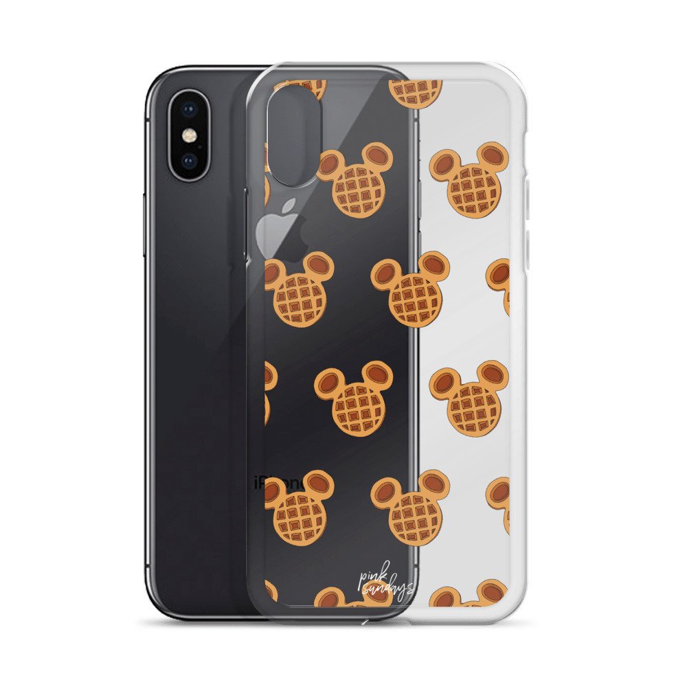 Mouse Waffle Pattern Iphone Case - pinksundays