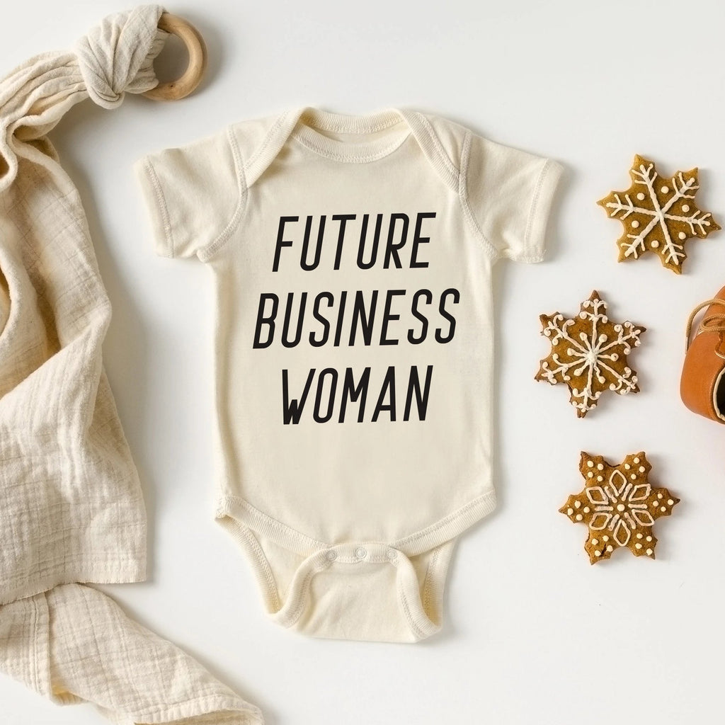 Future Business Woman Baby Bodysuit