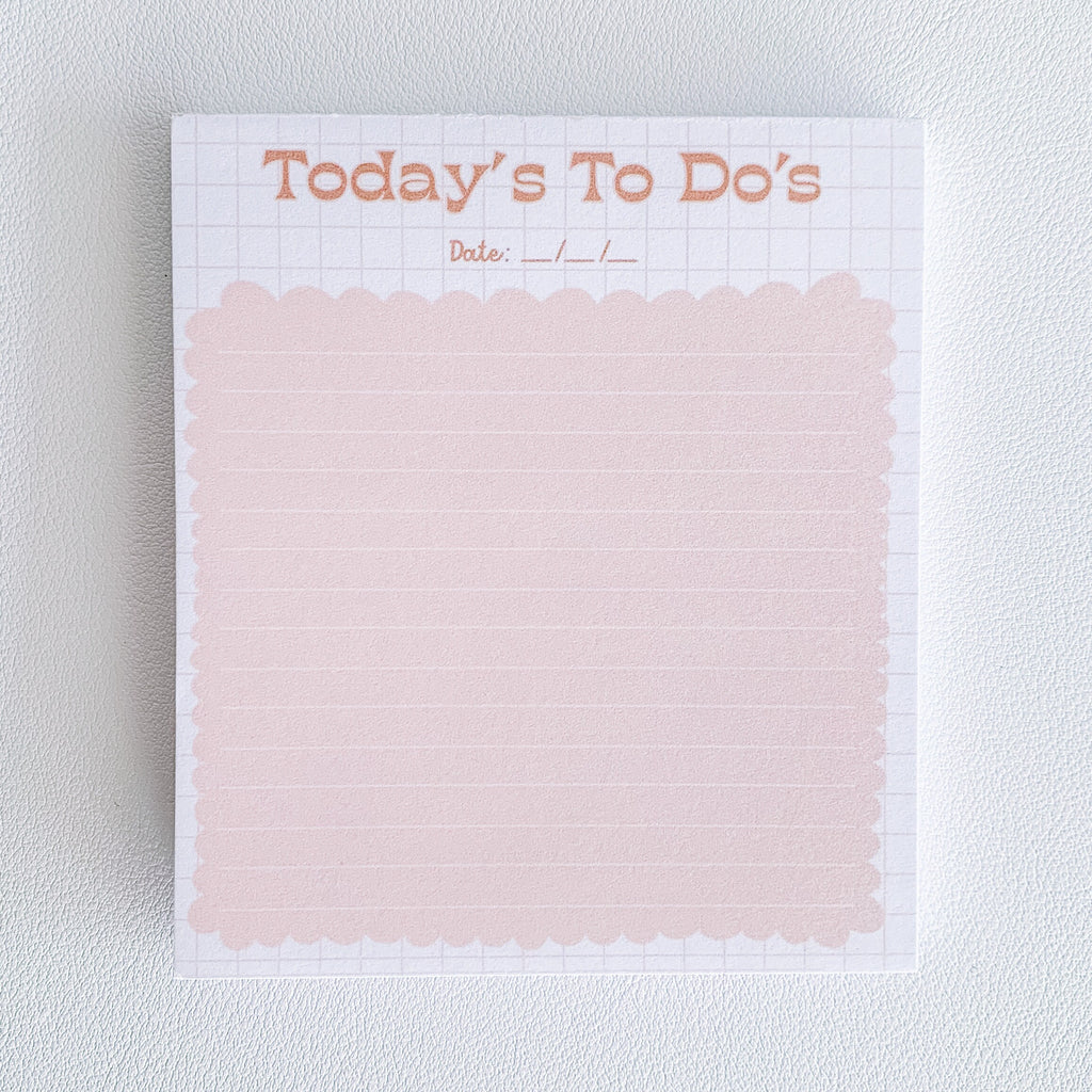 Today's To Do's Mini Notepad