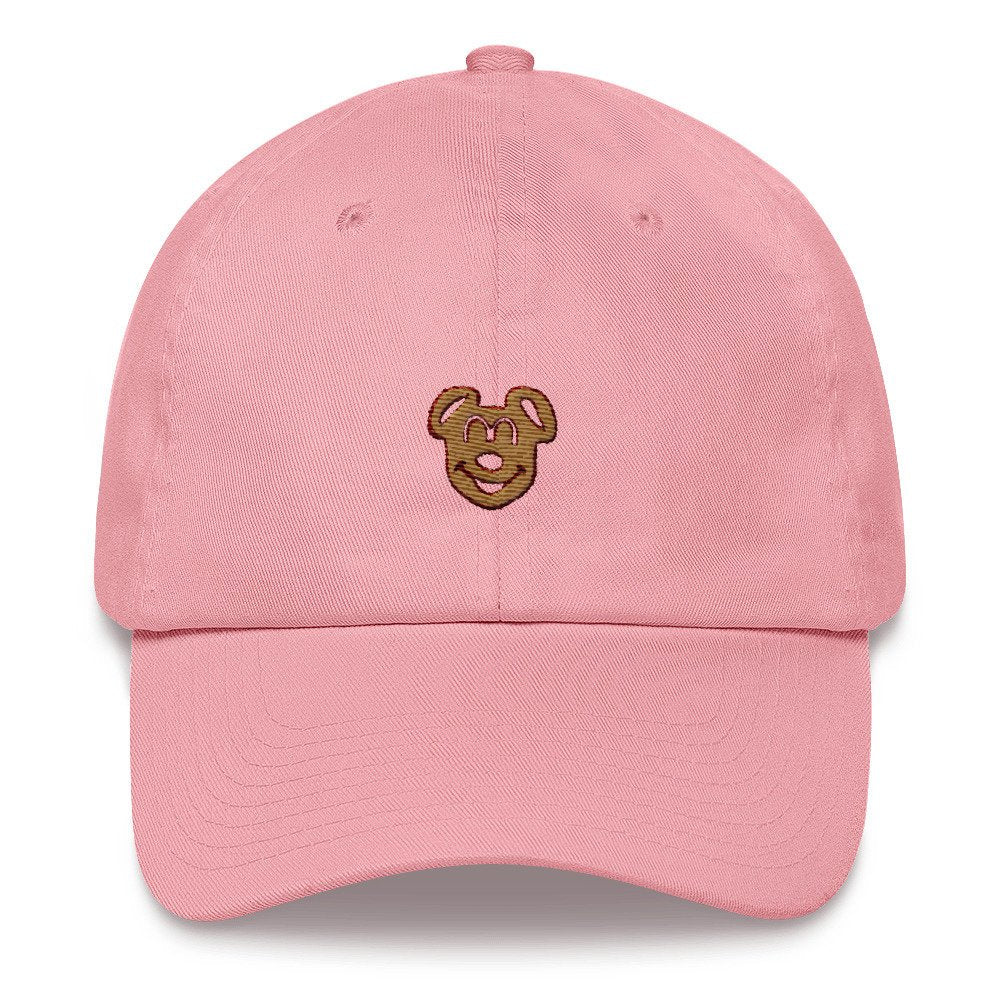 Mouse Pretzel Dad Hat - pinksundays