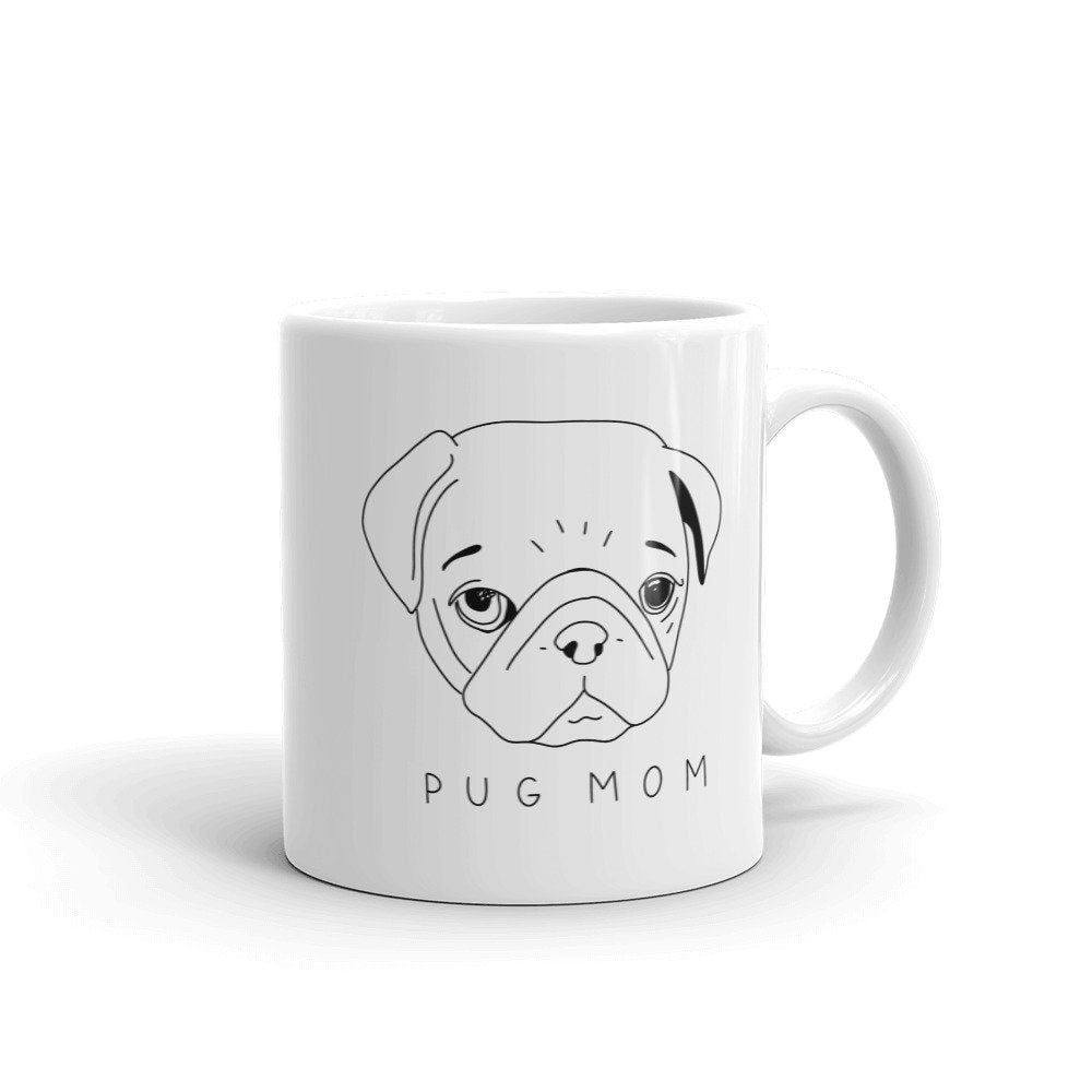 Pug Mom Mug - pinksundays