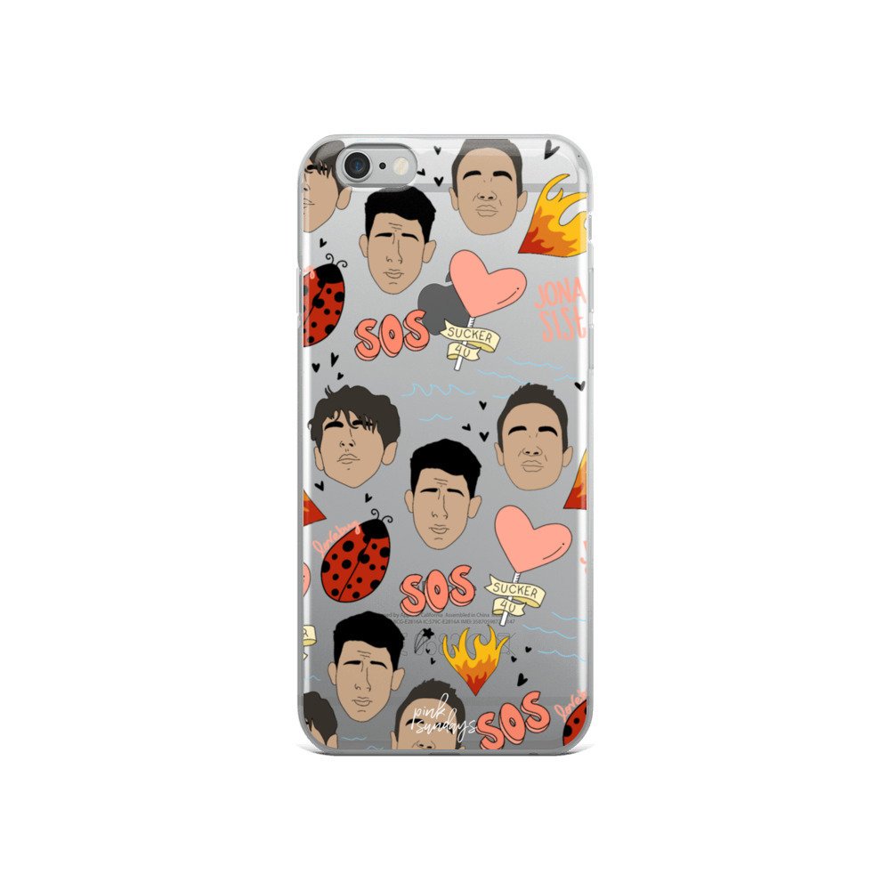 Jonas Brothers Pattern Iphone Case - pinksundays