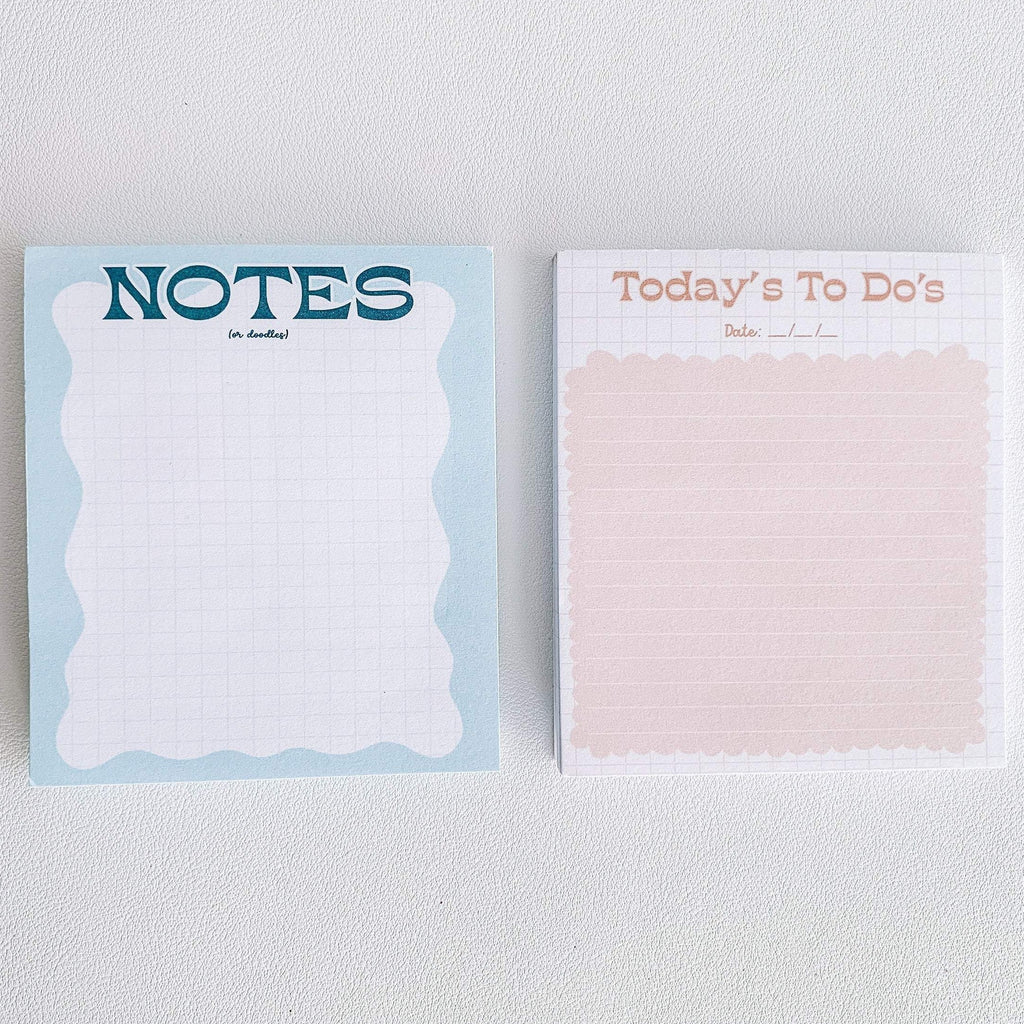 Notes and To-Do's Mini Notepad Set