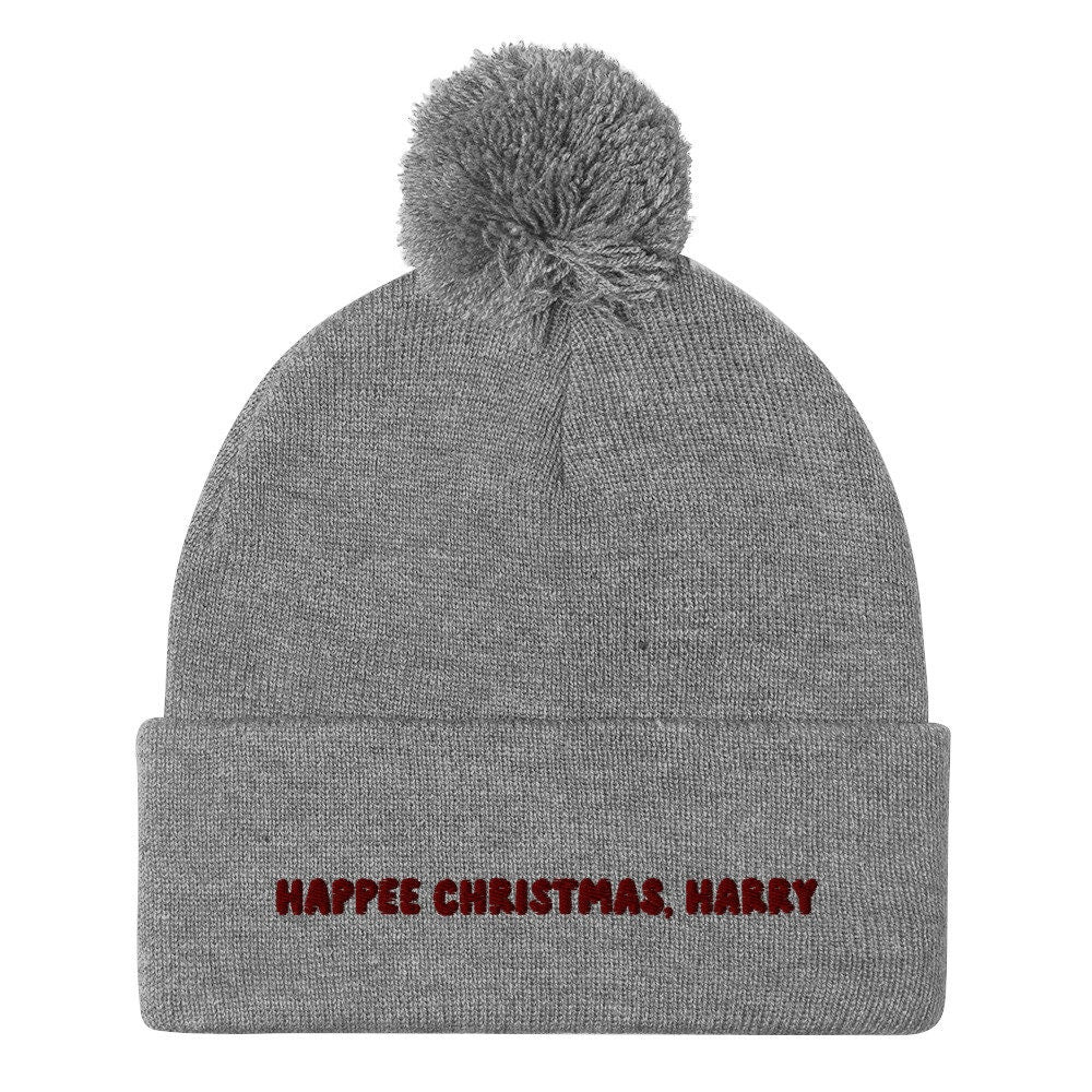 Happee Christmas Harry Beanie, christmas winter hat, wizard beanie, theme park holiday accessories, christmas gift idea, book lover gifts